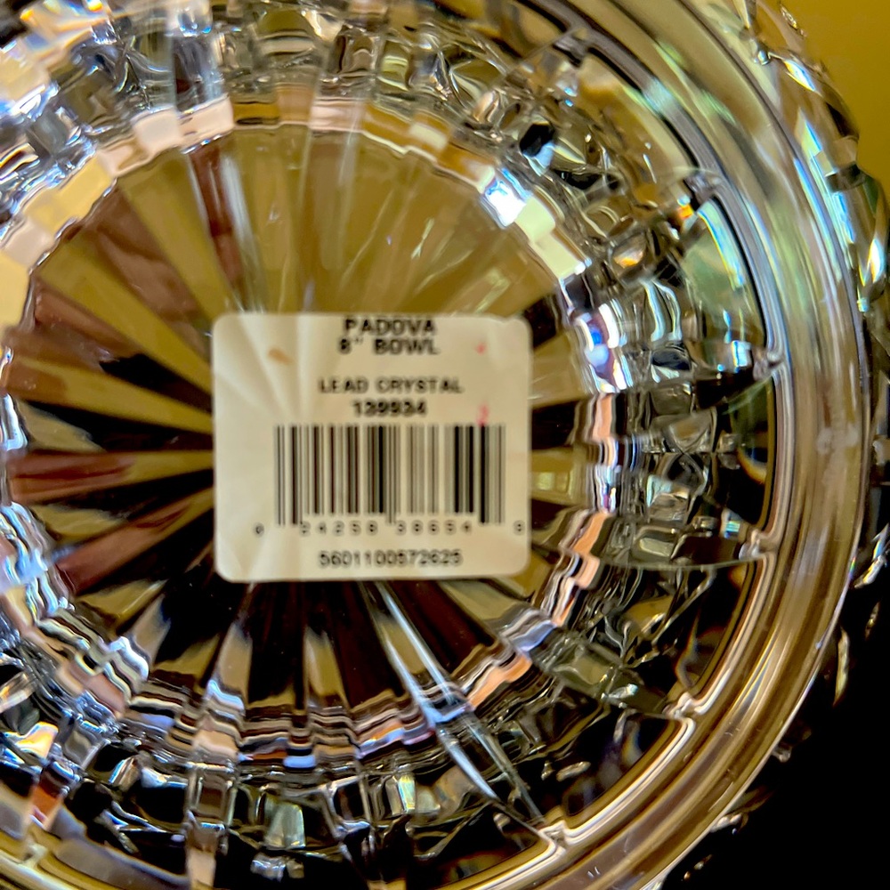 Waterford Crystal 8” Padova Bowl